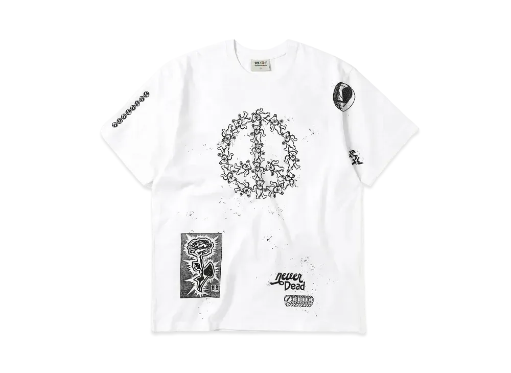 thisisneverthat x Grateful Dead Iconography Tee "White"