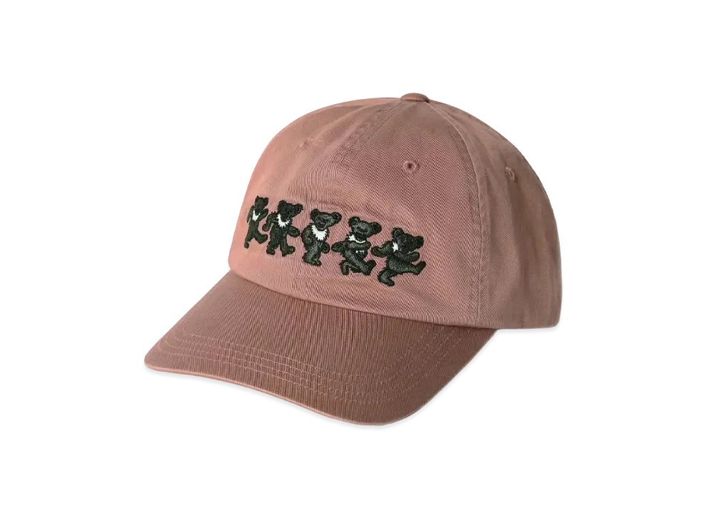 thisisneverthat x Grateful Dead Dancing Bears Cap "Plum"