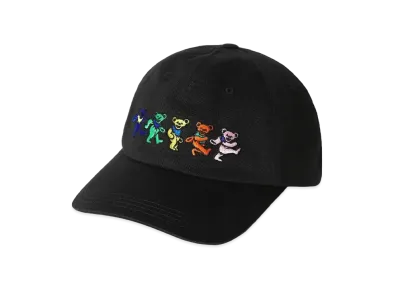 thisisneverthat x Grateful Dead Dancing Bears Cap "Black"