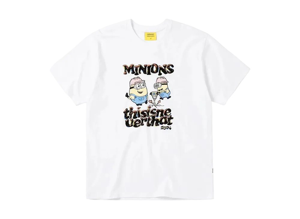 thisisneverthat x TNT MINIONS Tee "White"