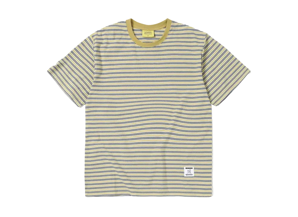 thisisneverthat x TNT MINIONS Striped Tee "Yellow"