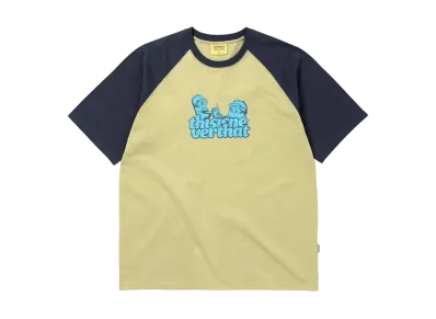 thisisneverthat x TNT MINIONS Raglan Tee "Mustard"