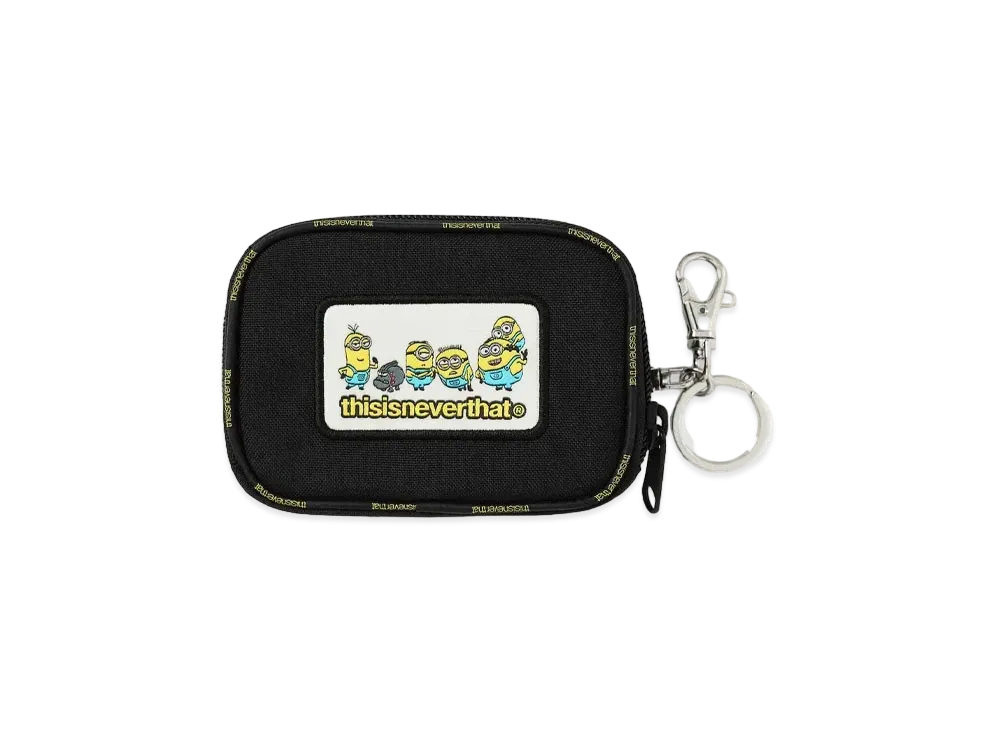 thisisneverthat x TNT MINIONS Mini Pouch "Black"