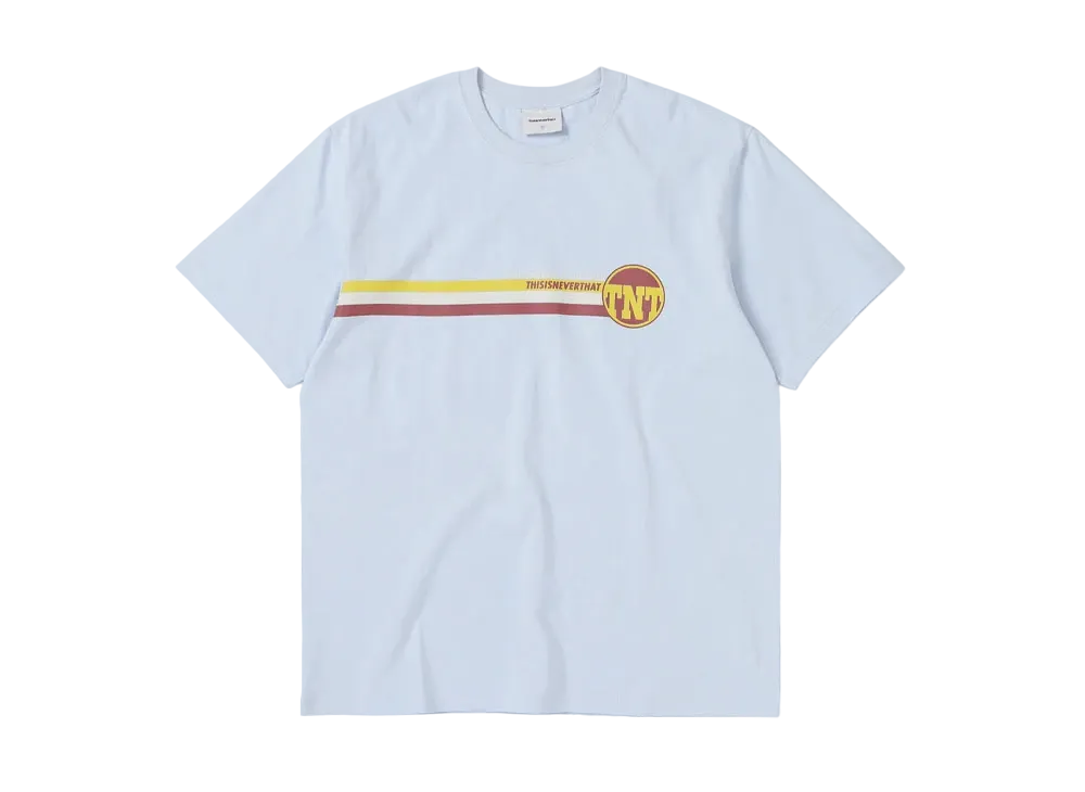 thisisneverthat TNT Track Lines Tee "Ice"