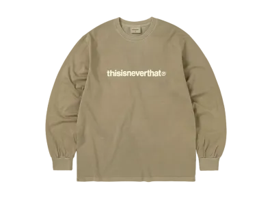 thisisneverthat T-Logo L/S Tee "Coffee"