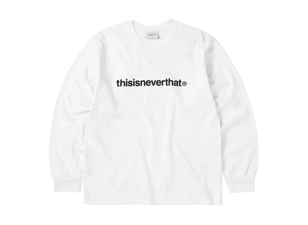 thisisneverthat T-Logo L/S Tee "White"