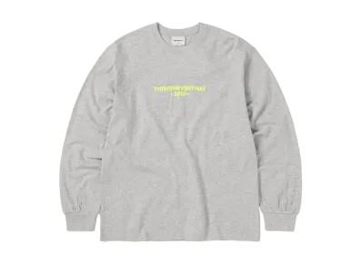 thisisneverthat R-Logo L/S Tee "Heather Grey"