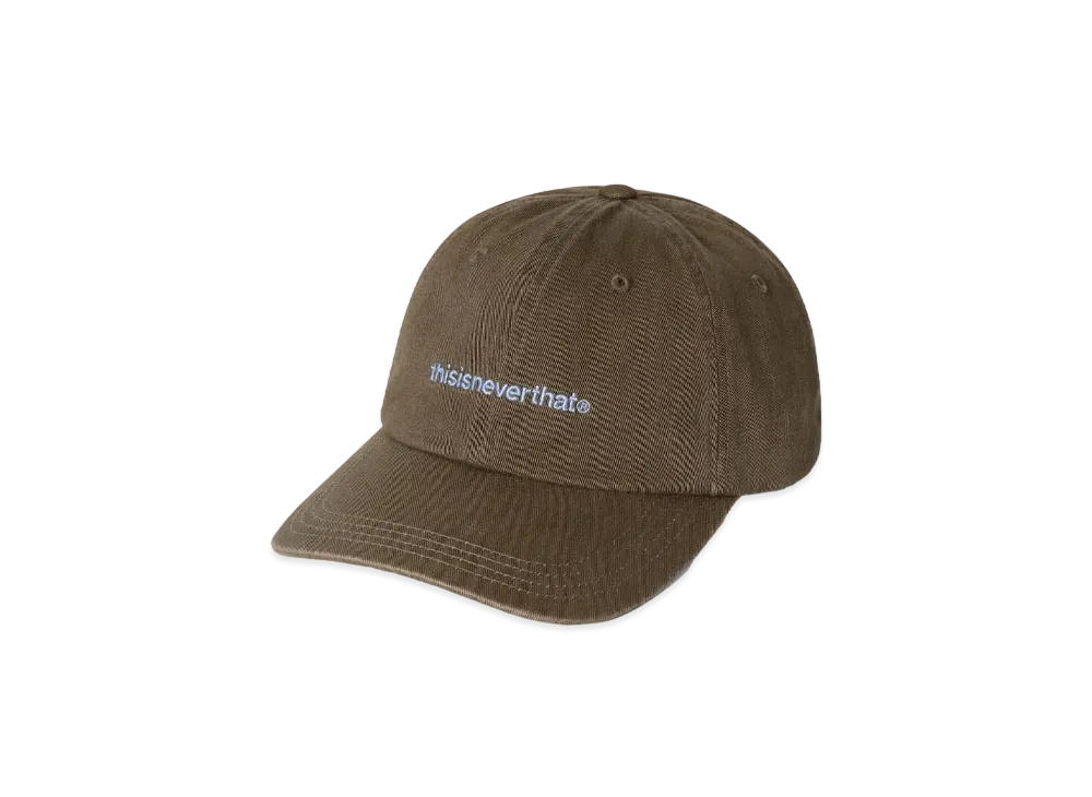 thisisneverthat T-Logo Cap"Washed Brown"
