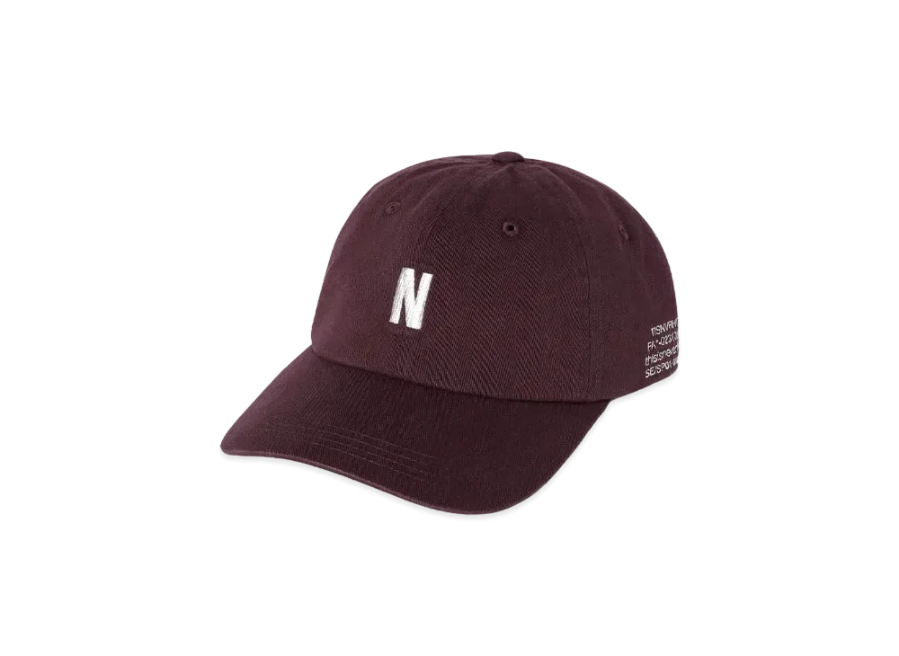 thisisneverthat N-Logo Cap"Burgundy"