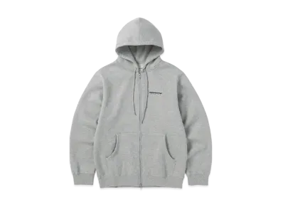 thisisneverthat DSN-Logo Zip Up Hoodie "Heather Grey"