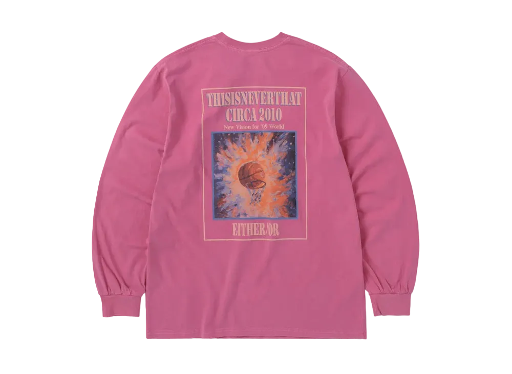 thisisneverthat Basketball Hoop L/S Tee "Taffy"