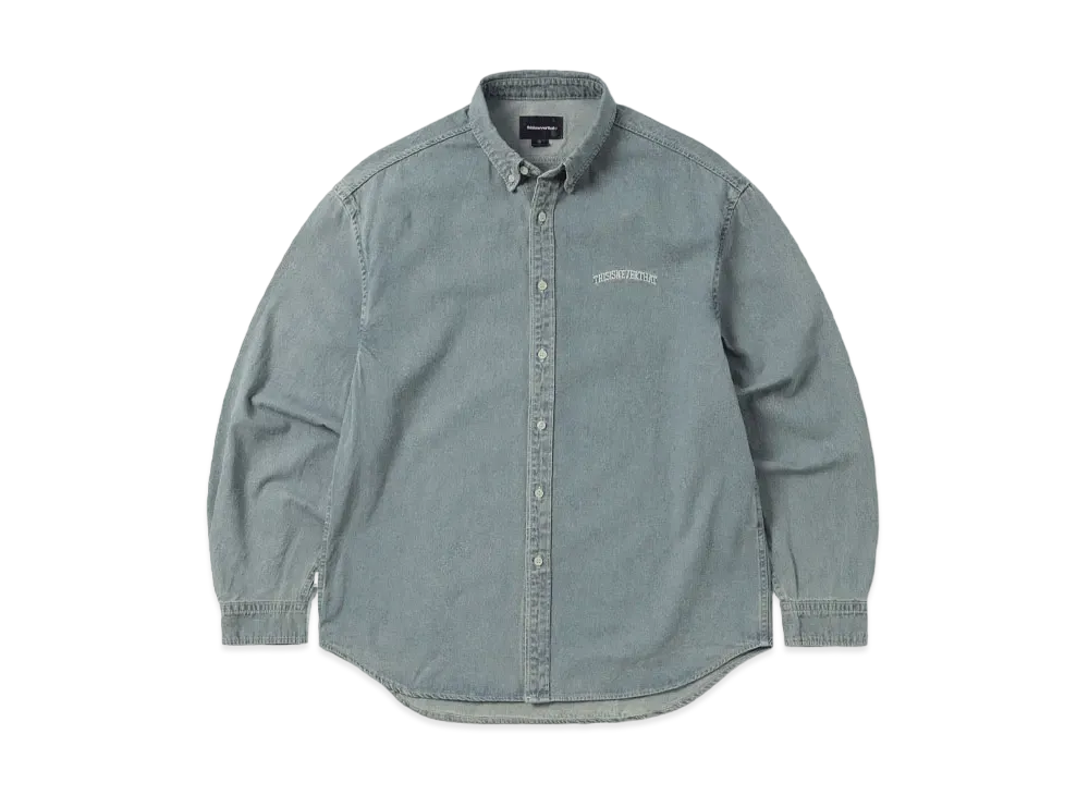 thisisneverthat Washed Denim Shirt "Washed Blue"