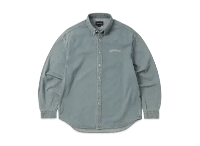 thisisneverthat Washed Denim Shirt "Washed Blue"