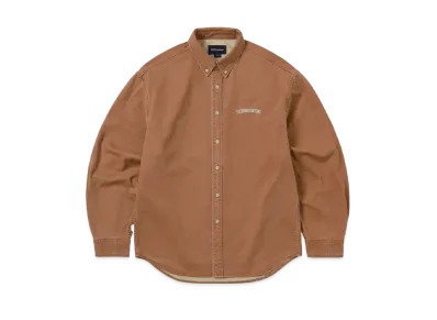 thisisneverthat Washed Denim Shirt "Orange"