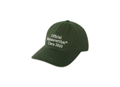 thisisneverthat Times Cap "Green"