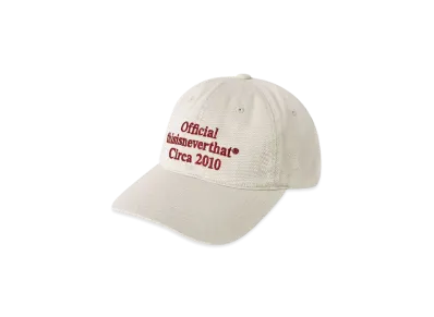 thisisneverthat Times Cap "Off White"