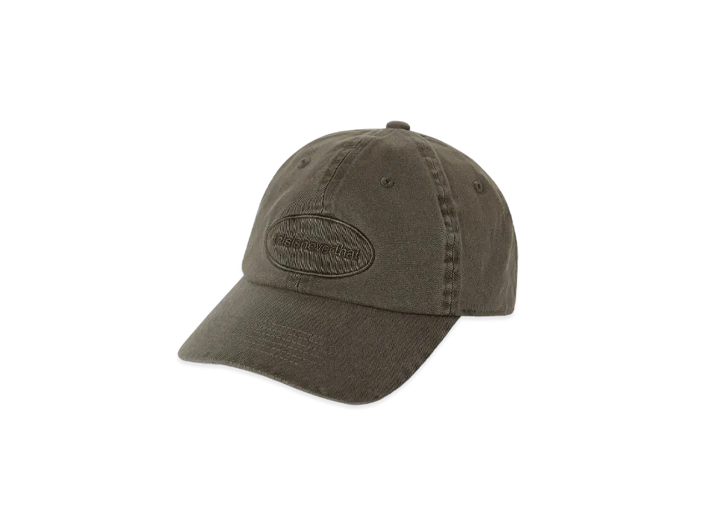 thisisneverthat Overdyed E/T-Logo Cap "Charcoal"