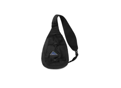thisisneverthat Washed Nylon Sling Bag "Black"