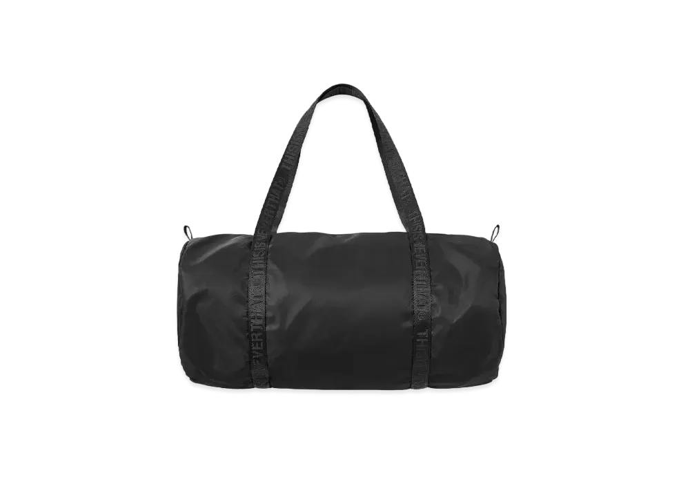thisisneverthat Light Duffle Bag "Black"