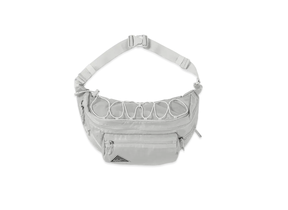 thisisneverthat Washed Nylon Lumbar Pack "Cream"