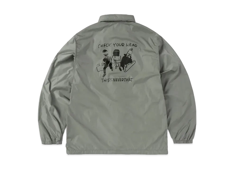 新品 thisisneverthat x 長場雄 24SS コーチジャケット 8/23発売｜Yu Nagaba × thisisneverthat collection｜抽選/販売/定価
