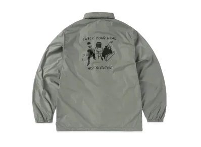 thisisneverthat x Yu Nagaba Coach Jacket "Dark Grey"