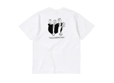 thisisneverthat x Yu Nagaba Logo Tee "White"