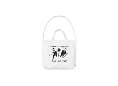 thisisneverthat x Yu Nagaba Messenger Bag "White"