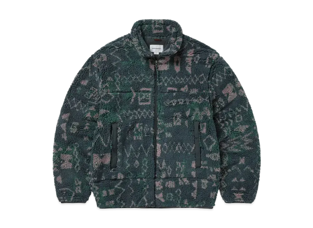 thisisneverthat T Sherpa Fleece Jacket "Navy"