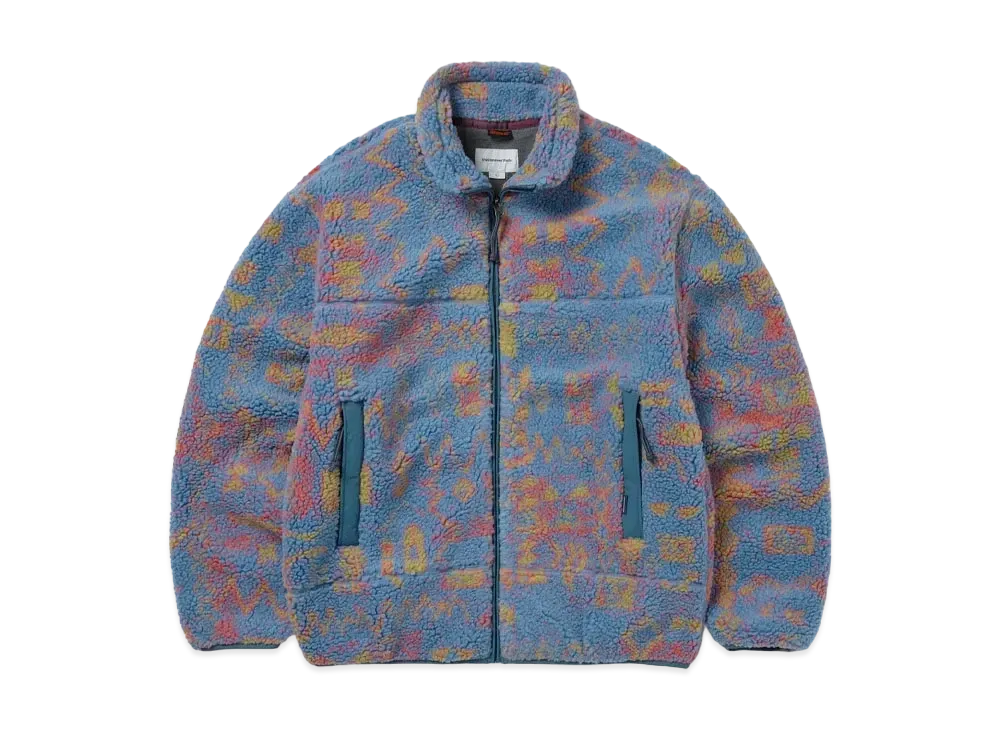 thisisneverthat T Sherpa Fleece Jacket "Violet"