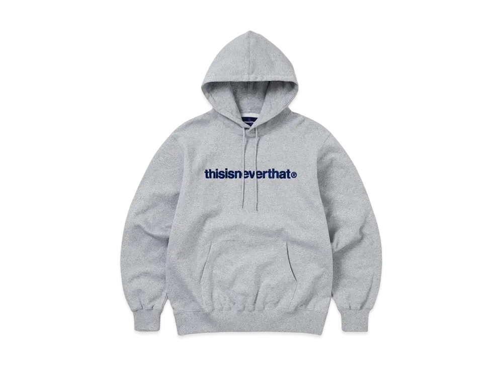 thisisneverthat T-Logo Hoodie "Heather Grey"