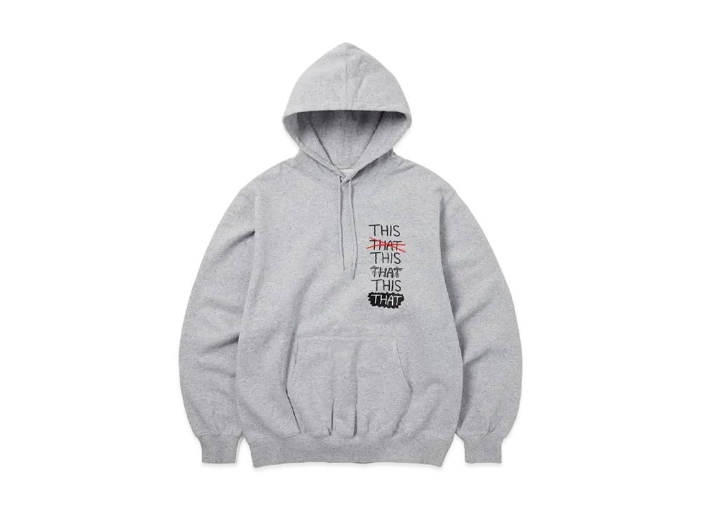 thisisneverthat THISTHAT Skate Hoodie "Heather Grey"