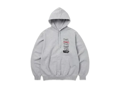 thisisneverthat THISTHAT Skate Hoodie "Heather Grey"