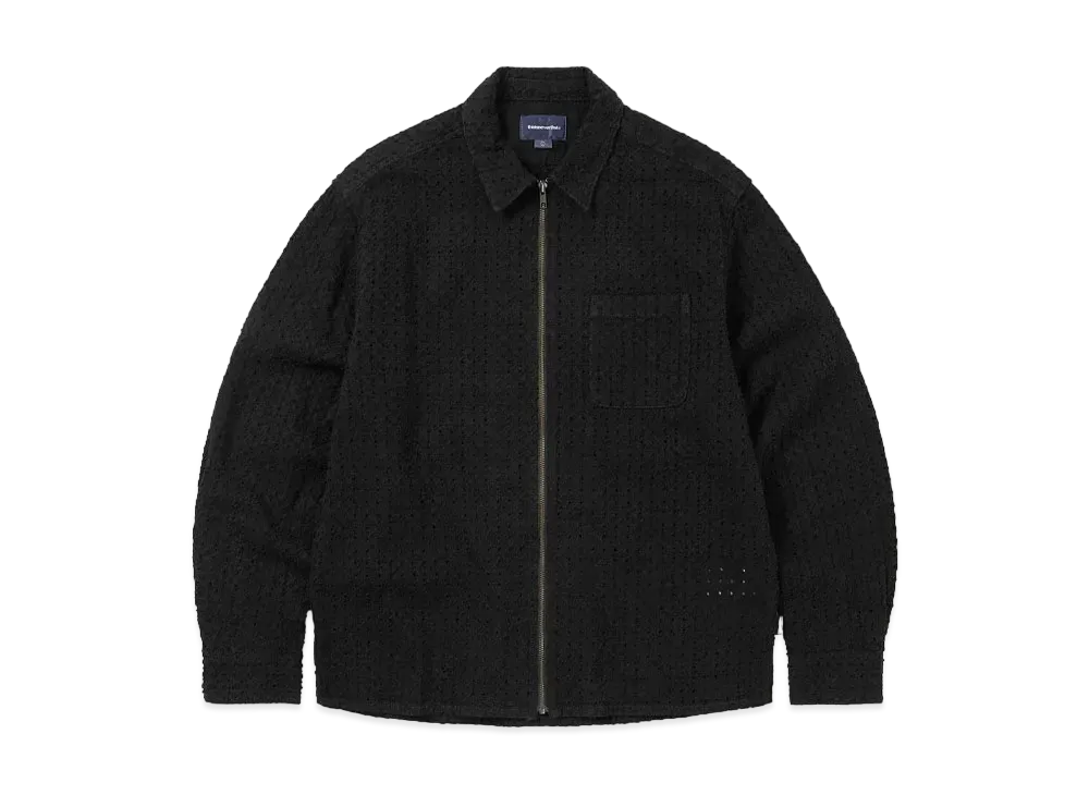 thisisneverthat Damaged Denim Shirt "Black"