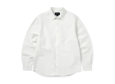 thisisneverthat Overdyed T-Logo Oxford Shirt "White"