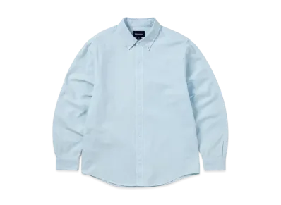 thisisneverthat Overdyed T-Logo Oxford Shirt "Blue"