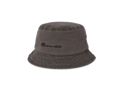 thisisneverthat Overdyed SCT-Logo Bucket Hat "Charcoal"