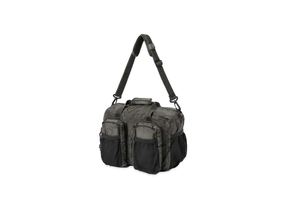 thisisneverthat Overdyed Shoulder Bag "Washed Charcoal"