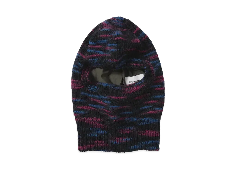 thisisneverthat x GORE-TEX WINDSTOPPER Wool Knit Balaclava "Black"