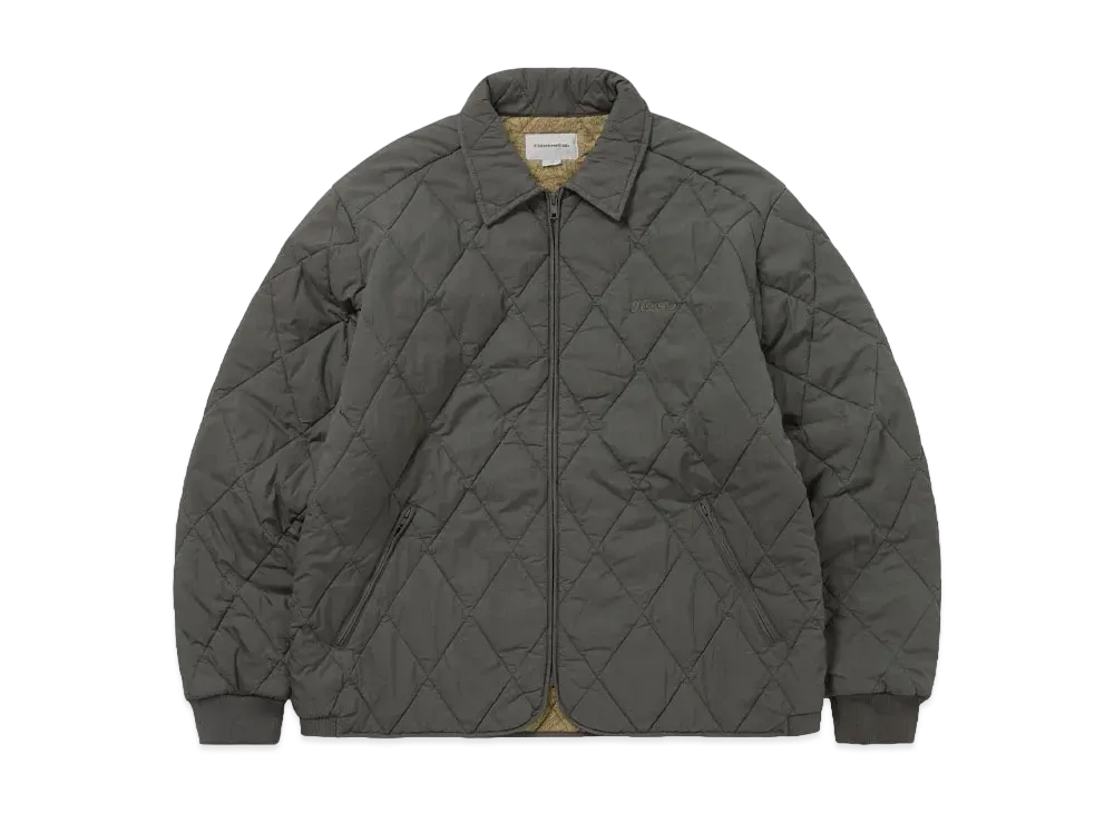 thisisneverthat Quilted Jacket "Charcoal"