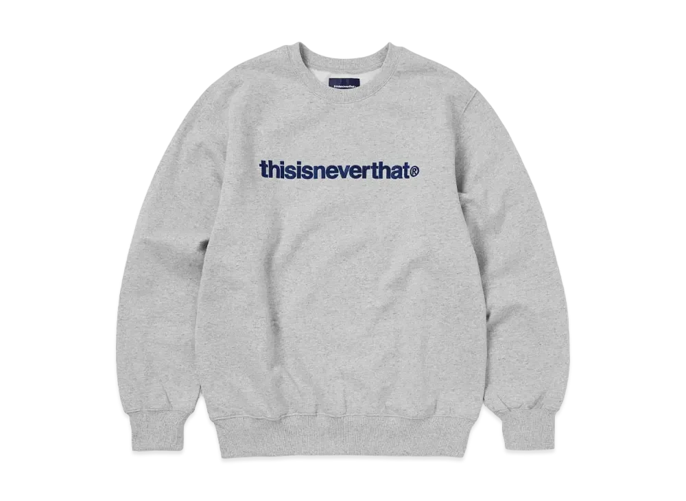 thisisneverthat T-Logo Crewneck "Heather Grey"