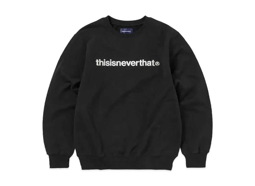 thisisneverthat T-Logo Crewneck "Black"