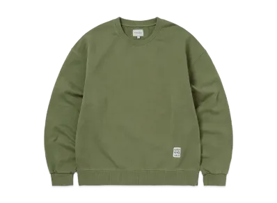 thisisneverthat TNT Faded Crewneck "Moss Green"