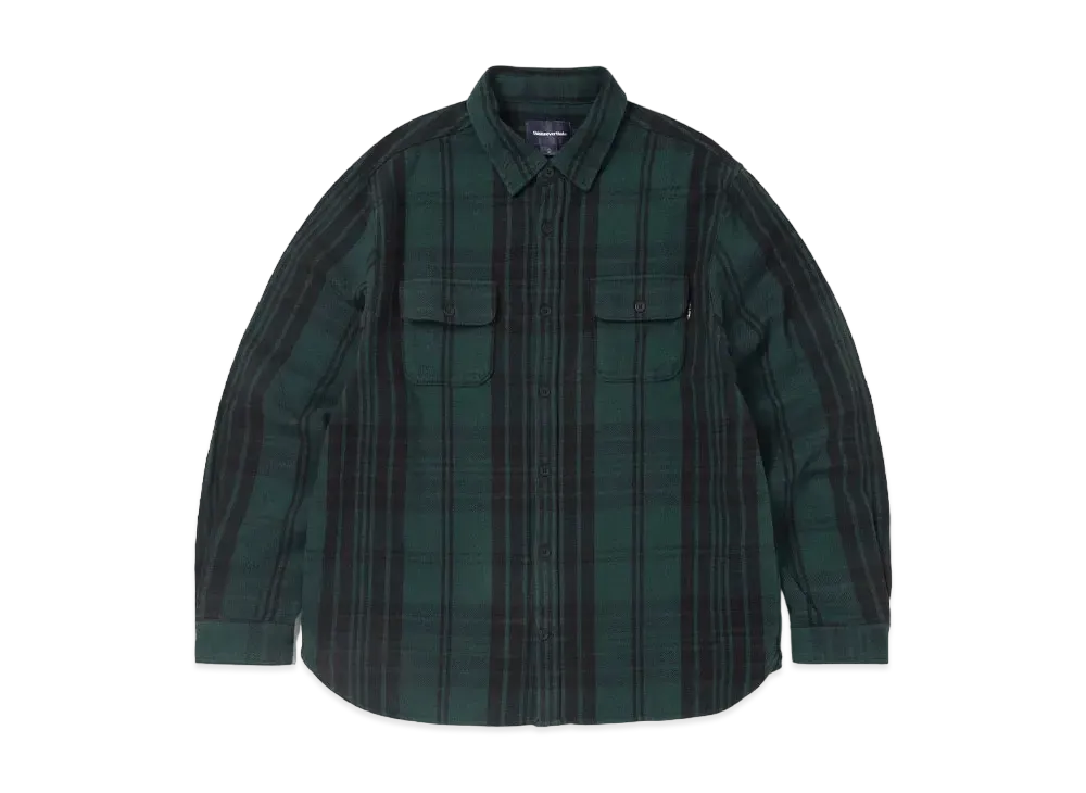thisisneverthat Big Flannel Work Shirt "Green"