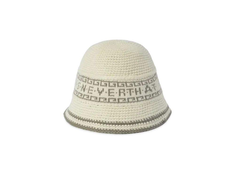 thisisneverthat Crochet Bucket Hat "Ivory"