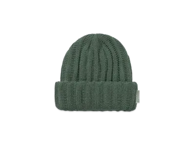 thisisneverthat Low Gauge Ribbed Beanie "Moss"