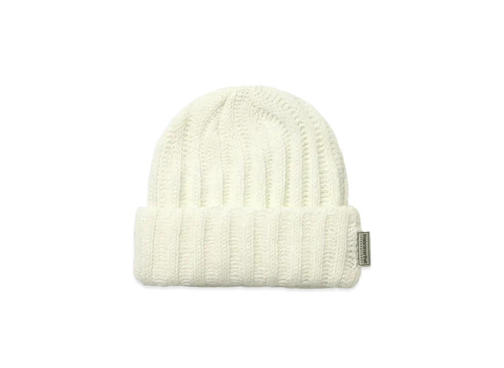 thisisneverthat Low Gauge Ribbed Beanie "Off White"