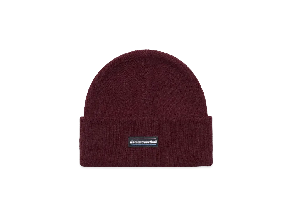 thisisneverthat ESP-Logo Beanie "Burgundy"
