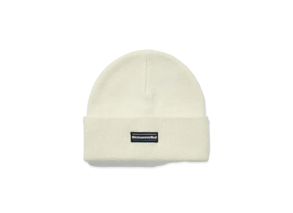 thisisneverthat ESP-Logo Beanie "Off White"