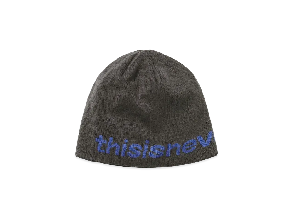 thisisneverthat SP-Logo No Cuff Beanie "Charcoal"